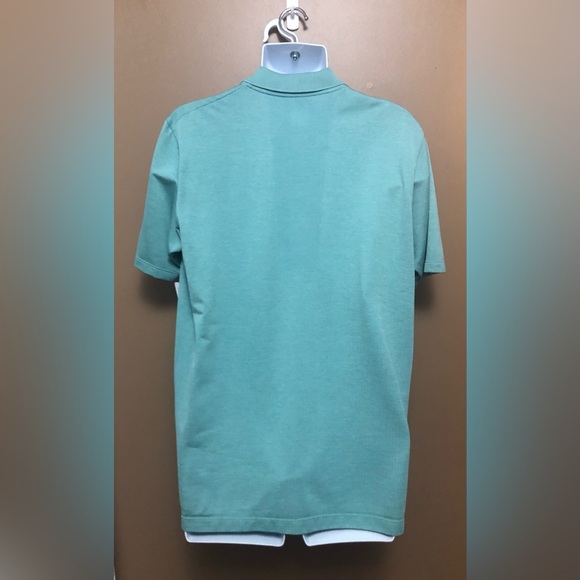 Uniqlo Greeny Blue Short Sleeve Polo - Picture 3 of 9